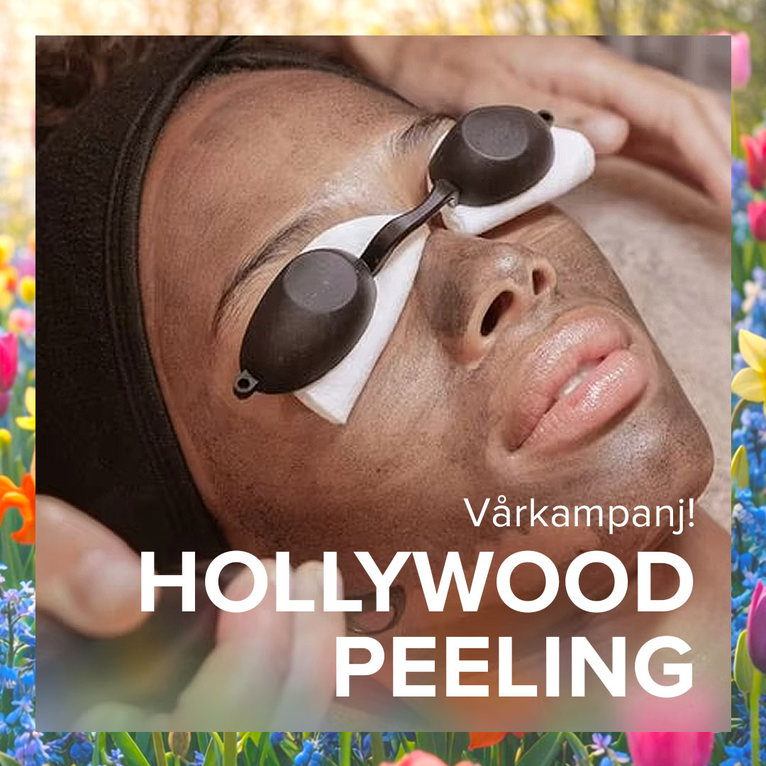 Vårkampanj på hollywoodpeeling