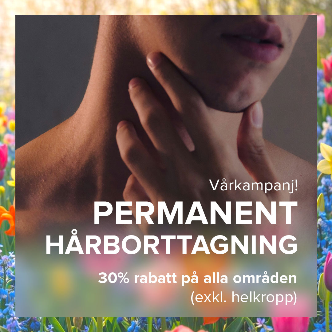 Vårkampanj på permanent hårborttagning