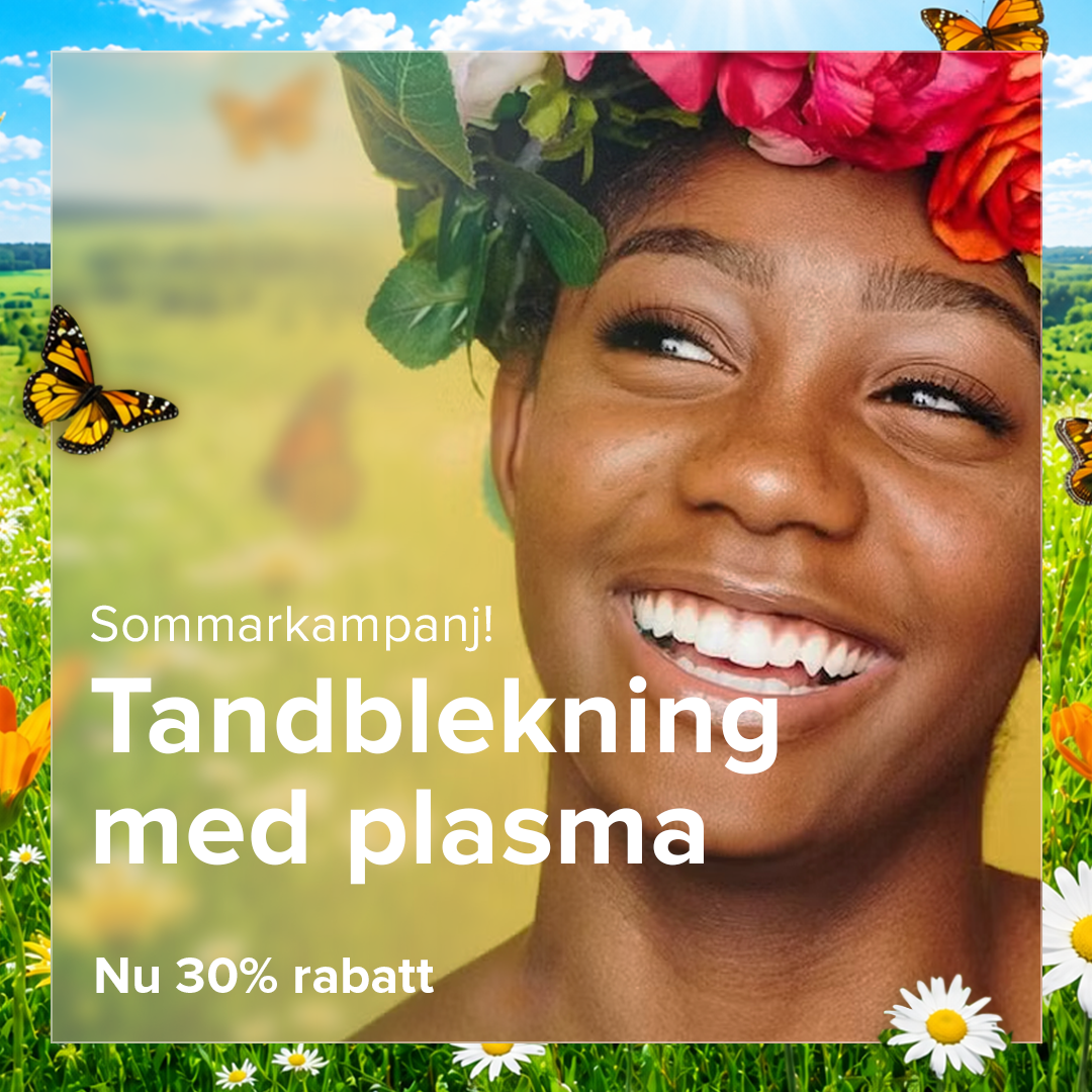 Sommarkampanj på tandblekning med plasmaljus